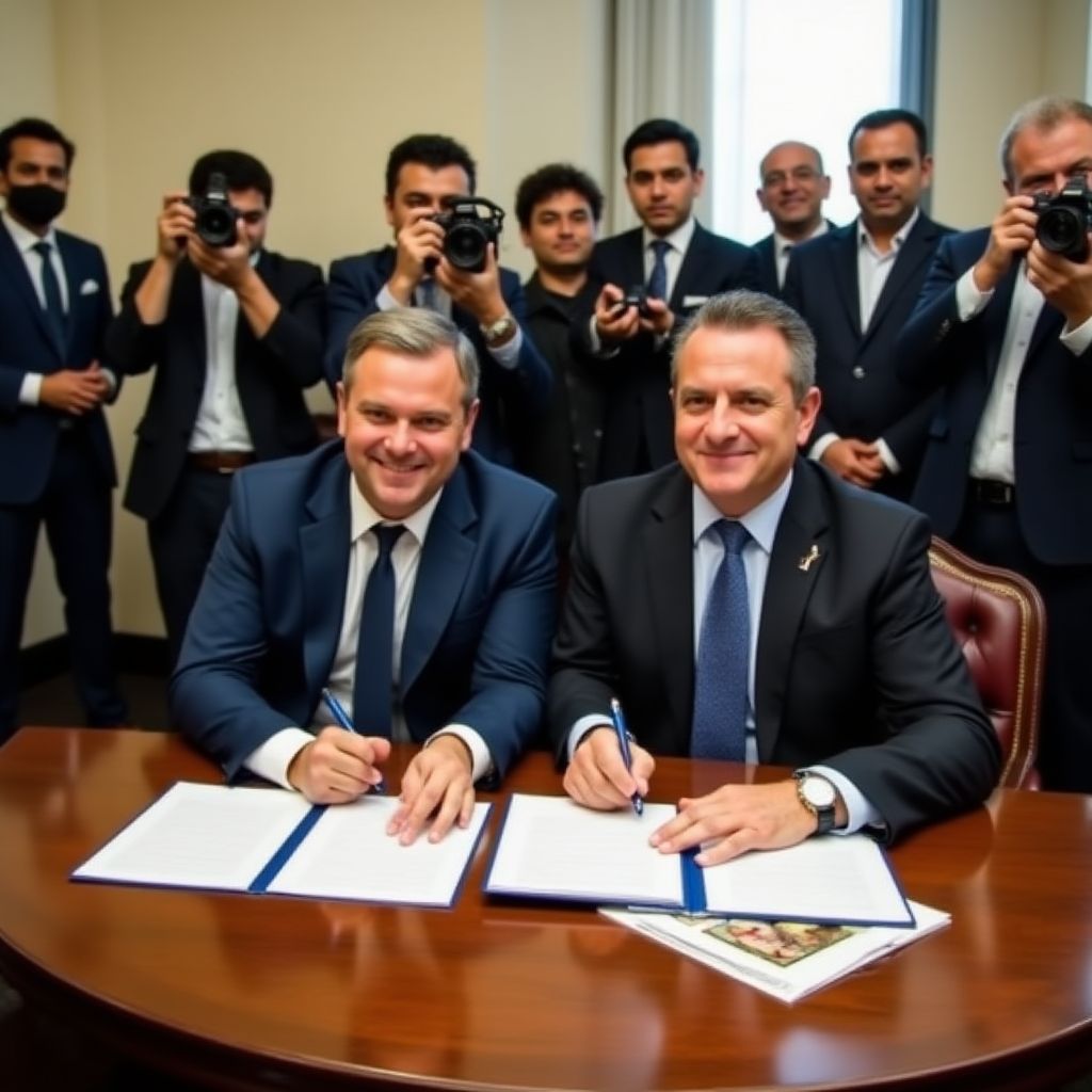 Firma de alianza estratégica